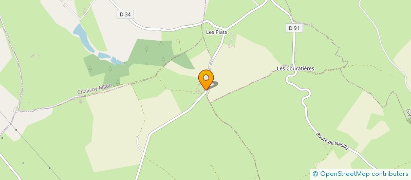 localisation de l'entreprise MONSIEUR FRANCOIS FRODEFOND  BANNEGON