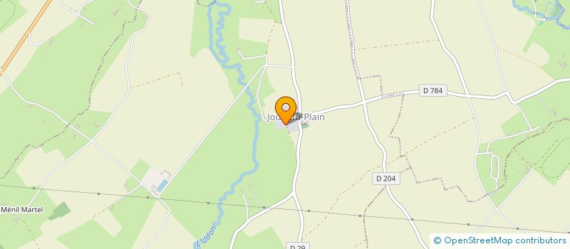 localisation de l'entreprise MONSIEUR FRANCOIS FROGET  JOUE-DU-PLAIN
