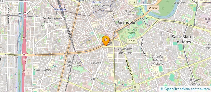 localisation de l'entreprise MONSIEUR FRANCOIS FUENTES à GRENOBLE