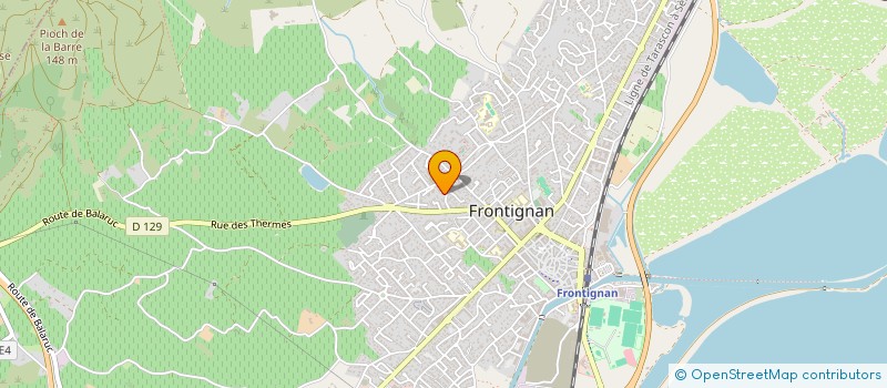 localisation de l'entreprise MONSIEUR FRANCOIS FUENTES à FRONTIGNAN