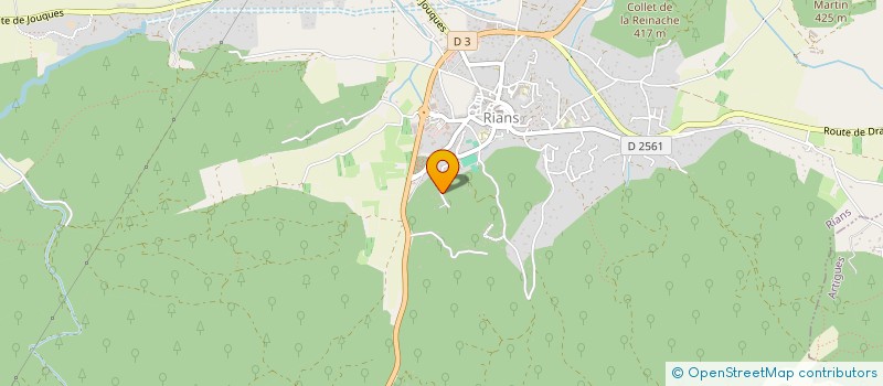 localisation de l'entreprise MONSIEUR FRANCOIS FUSCA  RIANS