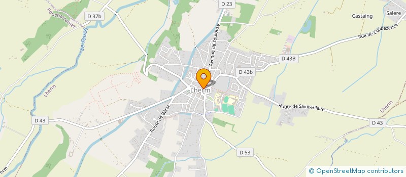 localisation de l'entreprise MONSIEUR FRANCOIS FUSCO à LHERM