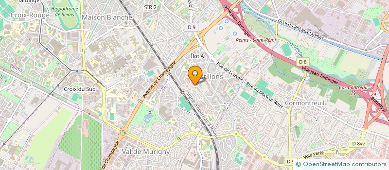 localisation de l'entreprise MONSIEUR FRANCOIS GAASCH  REIMS