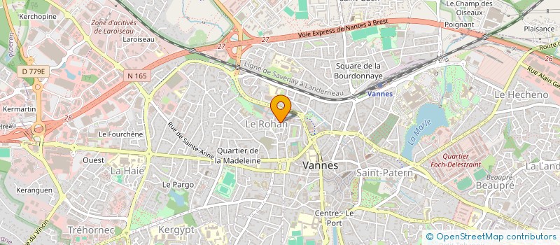 localisation de l'entreprise MONSIEUR FRANCOIS GABIN à VANNES