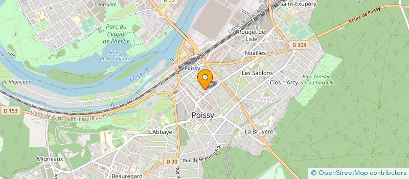 localisation de l'entreprise MONSIEUR FRANCOIS GALIA à POISSY