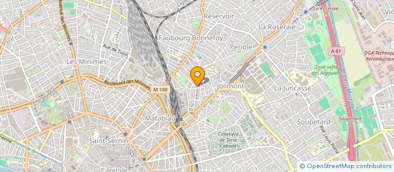 localisation de l'entreprise MONSIEUR FRANCOIS GALIN à TOULOUSE
