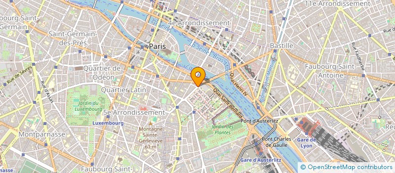 localisation de l'entreprise MONSIEUR FRANCOIS GALLAND à PARIS