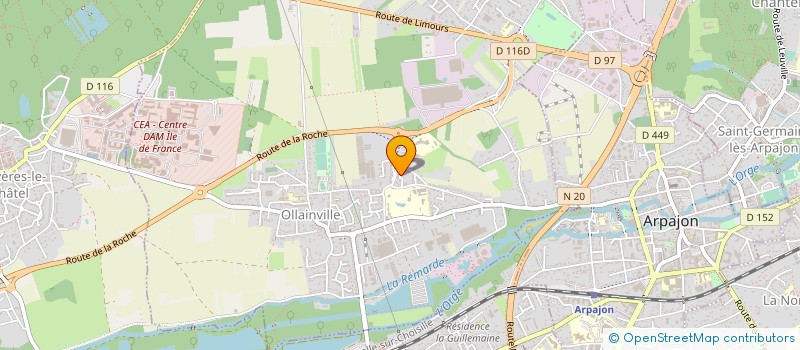 localisation de l'entreprise MONSIEUR FRANCOIS GALLE  OLLAINVILLE