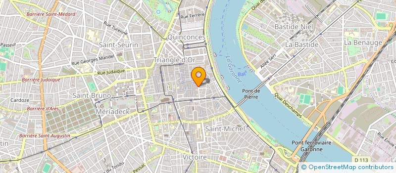 localisation de l'entreprise MONSIEUR FRANCOIS GALVAIRE à BORDEAUX