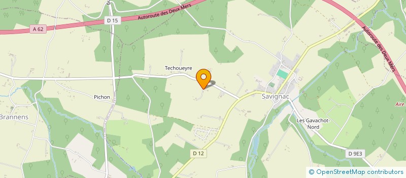 localisation de l'entreprise MONSIEUR FRANCOIS GARBAY  SAVIGNAC