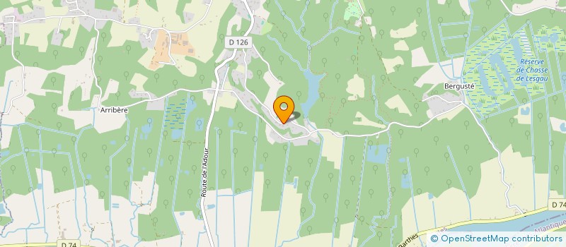 localisation de l'entreprise MONSIEUR FRANCOIS GARBISU  SAINT-MARTIN-DE-SEIGNANX