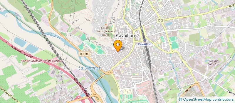 localisation de l'entreprise MONSIEUR FRANCOIS GARCIA  CAVAILLON