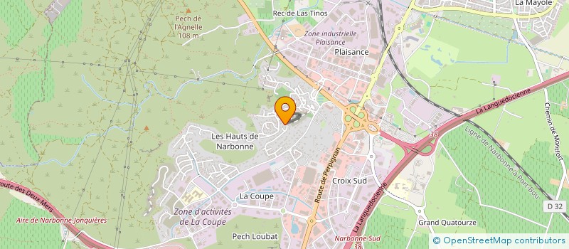 localisation de l'entreprise MONSIEUR FRANCOIS GARCIA  NARBONNE