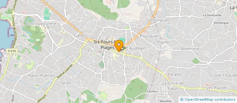 localisation de l'entreprise MONSIEUR FRANCOIS GARCIA  SIX-FOURS-LES-PLAGES