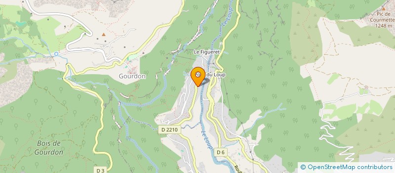 localisation de l'entreprise MONSIEUR FRANCOIS GARCIN  GOURDON