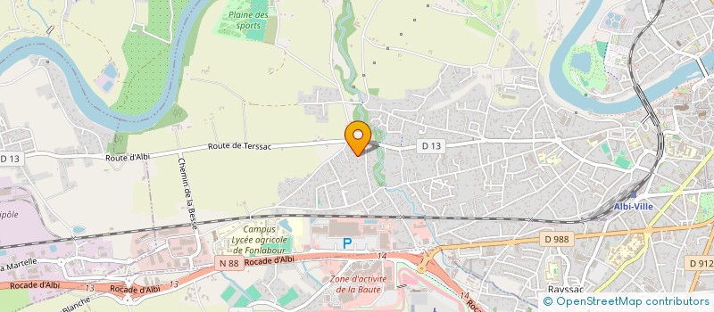 localisation de l'entreprise MONSIEUR FRANCOIS GARDET à ALBI