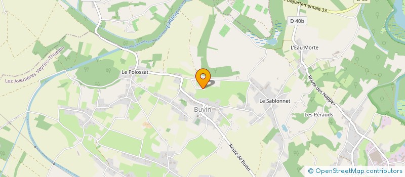 localisation de l'entreprise MONSIEUR FRANCOIS GARIGLIO  LES AVENIERES VEYRINS-THUELLIN