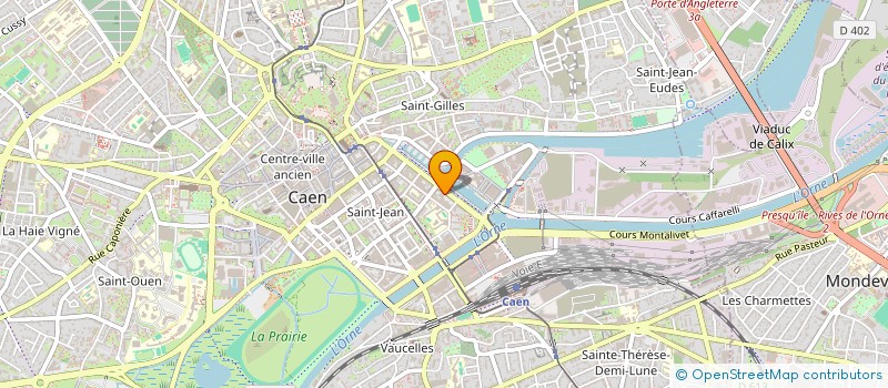 localisation de l'entreprise MONSIEUR FRANCOIS GARIN à CAEN