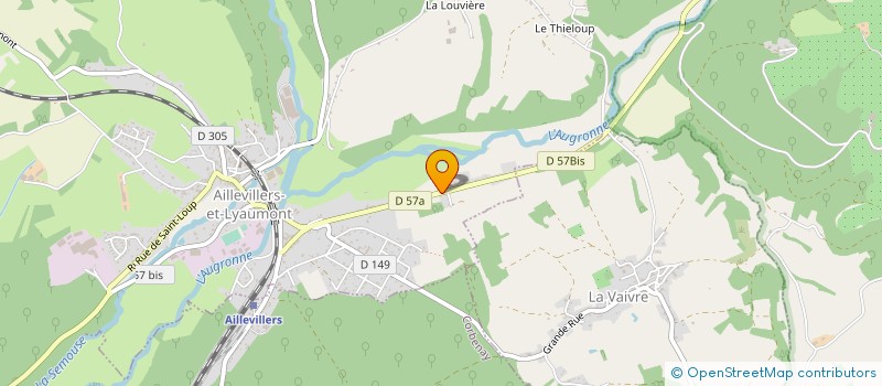 localisation de l'entreprise MONSIEUR FRANCOIS GARRET à AILLEVILLERS-ET-LYAUMONT