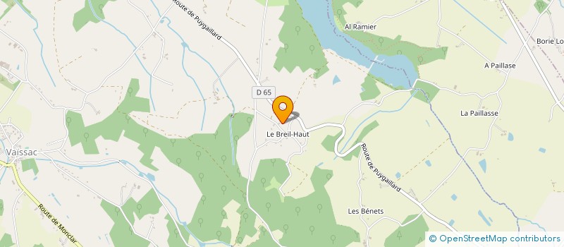 localisation de l'entreprise MONSIEUR FRANCOIS GARY à VAISSAC