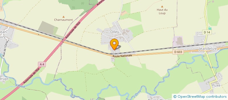 localisation de l'entreprise MONSIEUR FRANCOIS GASPARD  JOUAVILLE