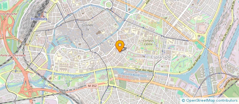 localisation de l'entreprise MONSIEUR FRANCOIS GASSMANN  STRASBOURG