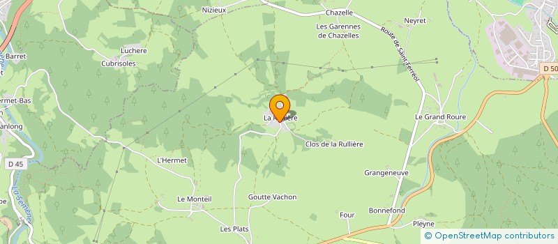 localisation de l'entreprise MONSIEUR FRANCOIS GAUDE à SAINT-DIDIER-EN-VELAY