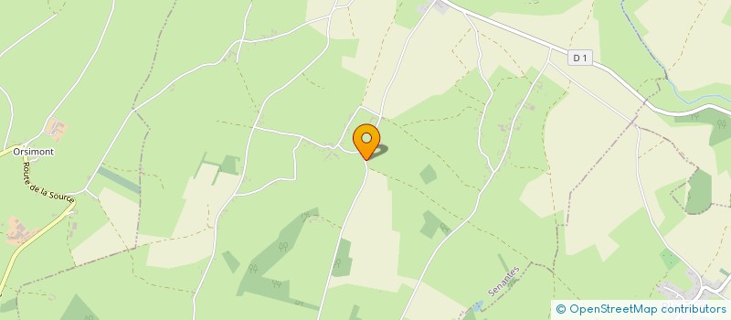 localisation de l'entreprise MONSIEUR FRANCOIS GAUDEFROY  SENANTES