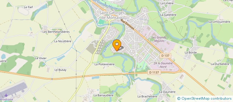 localisation de l'entreprise MONSIEUR FRANCOIS GAUDUCHEAU à MONTAIGU-VENDEE