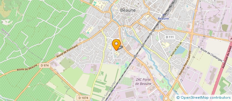 localisation de l'entreprise MONSIEUR FRANCOIS GAUTIER à BEAUNE