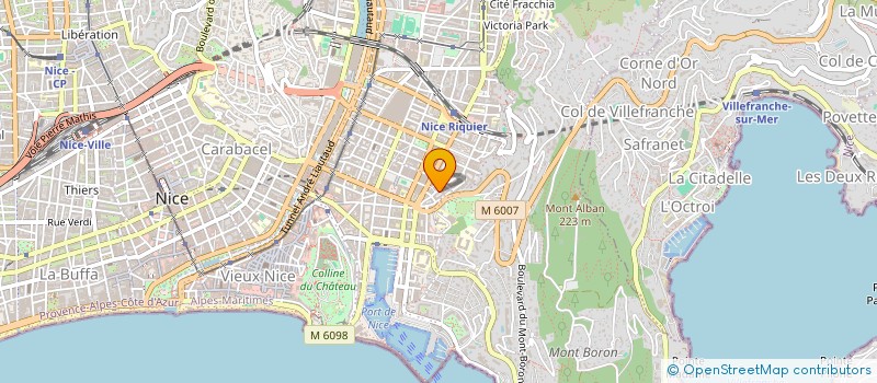 localisation de l'entreprise MONSIEUR FRANCOIS GAUTIER à NICE