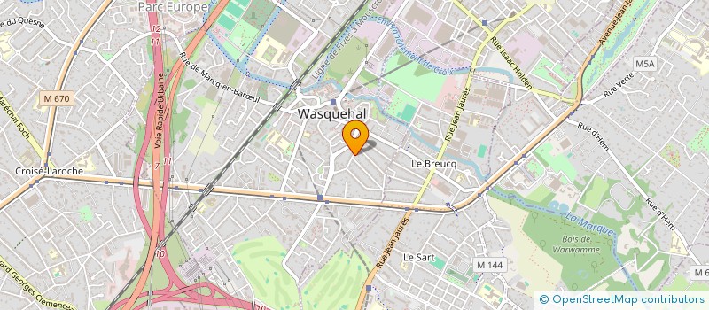 localisation de l'entreprise MONSIEUR FRANCOIS GAUTIER à WASQUEHAL