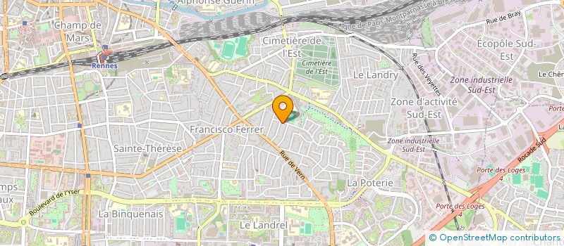 localisation de l'entreprise MONSIEUR FRANCOIS GAUTIER  RENNES