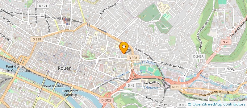 localisation de l'entreprise MONSIEUR FRANCOIS GAUTIER à ROUEN