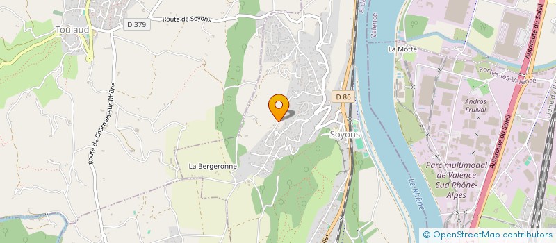 localisation de l'entreprise MONSIEUR FRANCOIS GAUTIER  SOYONS