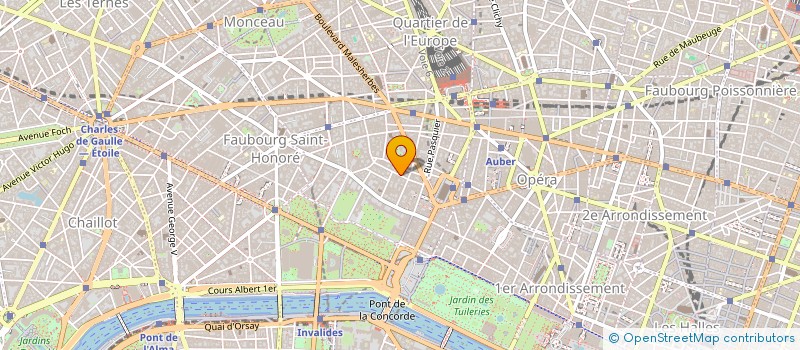 localisation de l'entreprise MONSIEUR FRANCOIS GAUTIER DE CHARNACE  PARIS