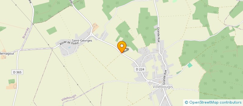 localisation de l'entreprise MONSIEUR FRANCOIS GAUTRAIN  VILLEBOUGIS