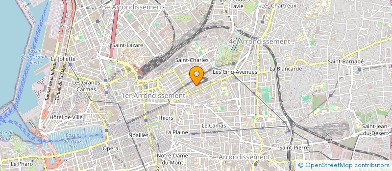localisation de l'entreprise MONSIEUR FRANCOIS GAUTREAU à MARSEILLE