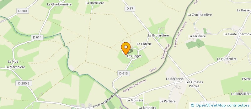 localisation de l'entreprise MONSIEUR FRANCOIS GAY à LES MENUS