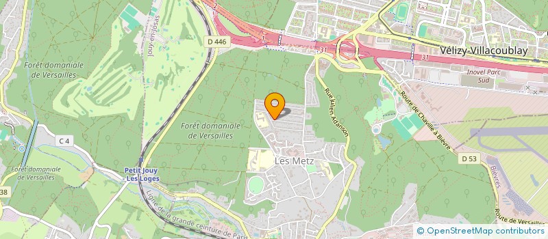 localisation de l'entreprise MONSIEUR FRANCOIS GENET à JOUY-EN-JOSAS