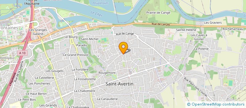 localisation de l'entreprise MONSIEUR FRANCOIS GEORGET  SAINT-AVERTIN