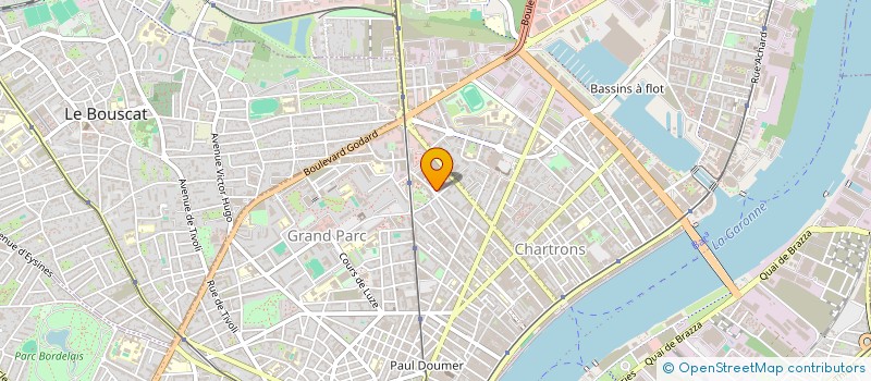 localisation de l'entreprise MONSIEUR FRANCOIS GERAULT  BORDEAUX