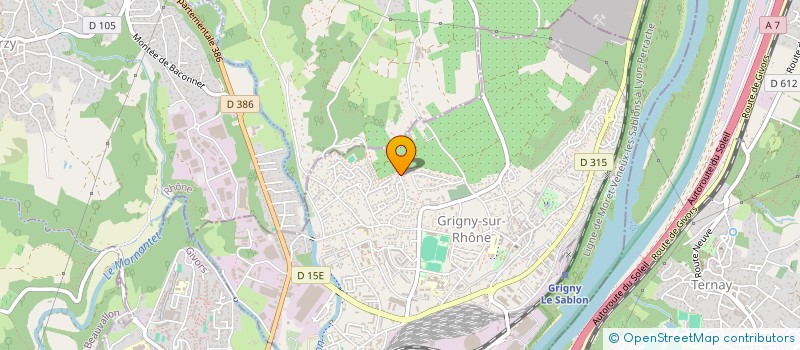 localisation de l'entreprise MONSIEUR FRANCOIS GERBES  GRIGNY