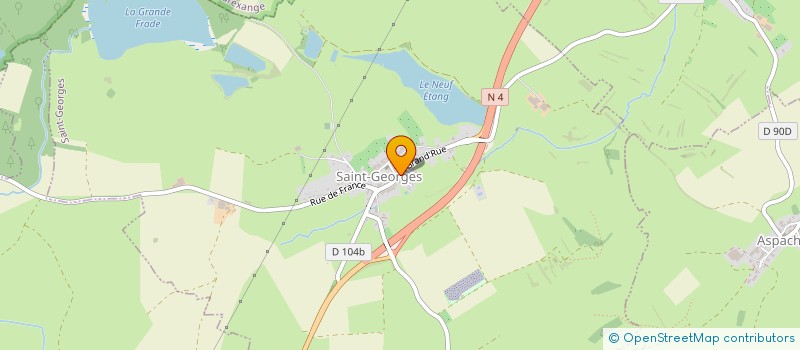 localisation de l'entreprise MONSIEUR FRANCOIS GERMAIN  SAINT-GEORGES