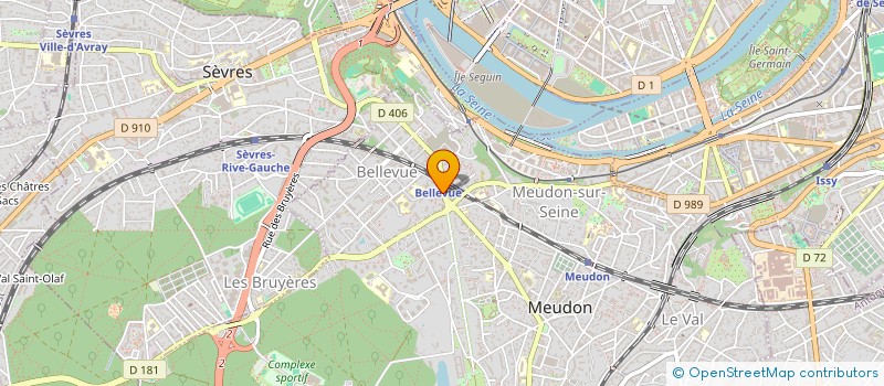 localisation de l'entreprise MONSIEUR FRANCOIS GERME  MEUDON