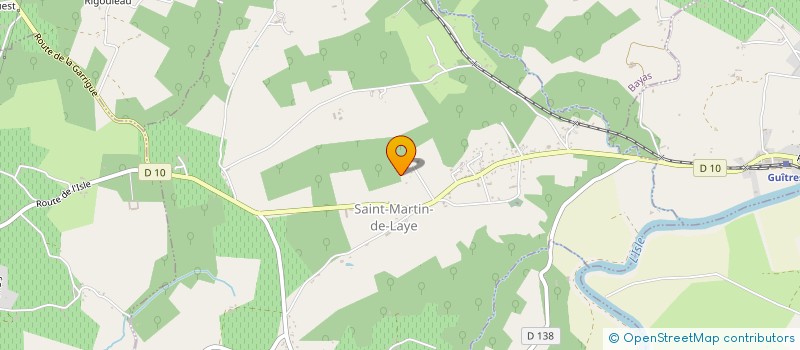 localisation de l'entreprise MONSIEUR FRANCOIS GERON  SAINT-MARTIN-DE-LAYE