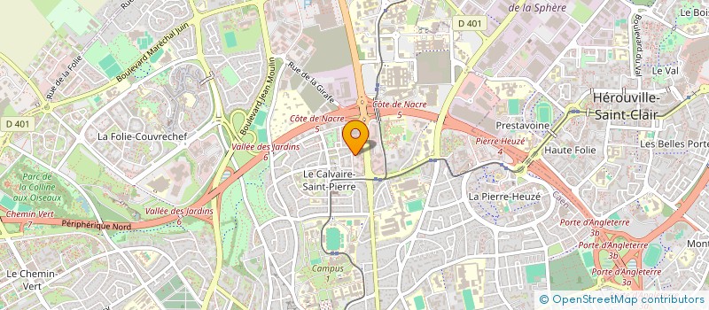 localisation de l'entreprise MONSIEUR FRANCOIS GESTIN à CAEN