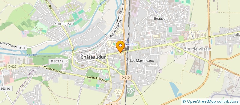 localisation de l'entreprise MONSIEUR FRANCOIS GETTI à CHATEAUDUN