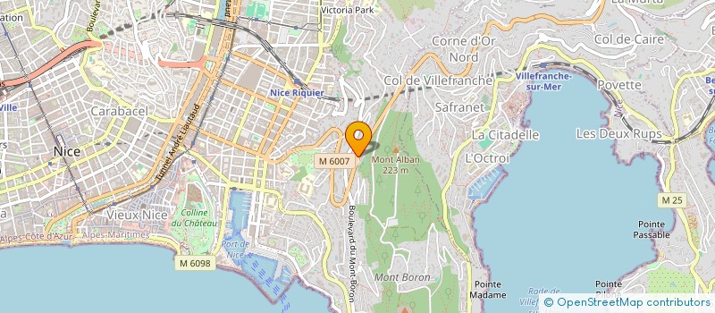 localisation de l'entreprise MONSIEUR FRANCOIS GHARAGOZLOU à NICE