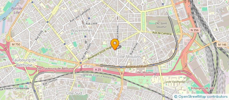 localisation de l'entreprise MONSIEUR FRANCOIS GHESTEM à LILLE